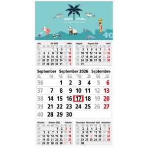 5-Monatskalender Budget 5 Bestseller (Einblatt)