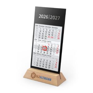 Tischkalender Desktop 3 Wood Bestseller