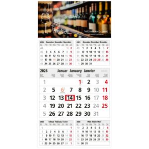 5-Monatskalender Commerce 5 Post Bestseller (Einblatt)