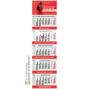 5-Monatskalender Grande Wire-O 5 Bestseller (Mehrblock)