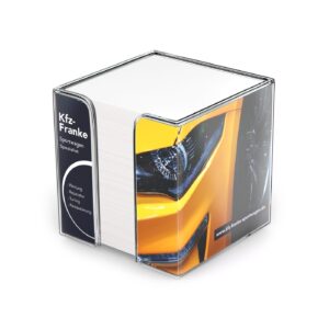 Notizzettel-Box Memo-Box Kunststoff