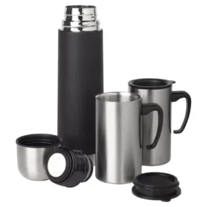 Isolierkannen-Set aus Edelstahl Frieda