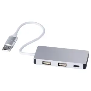 Recycelte Aluminium USB Hub Layton