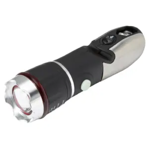 Multifunktionstaschenlampe aus ABS-Kunststoff/Edelstahl/Silikon Amayah