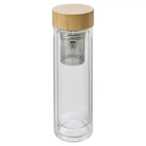 Doppelwandige Glasflasche Vicente