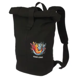 Polyester-Rolltop-Rucksack Micah