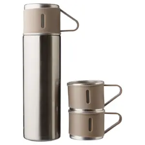 Doppelwandiges Flaschenset aus Edelstahl (420 ml) Herbert