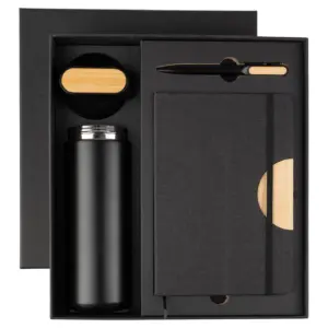 Schwarze Karton-Geschenkbox Kurt