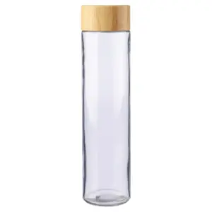 Glas Trinkflasche 500 ml Klarheit