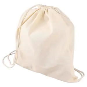 Kordelzug-Rucksack aus Öko-Tex-Baumwolle (150 g/m2) Georgia