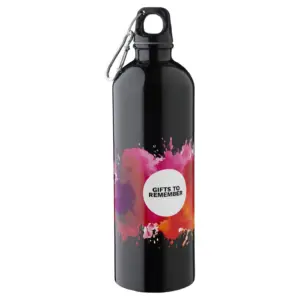 Recycelte einwandige Edelstahlflasche (750 ml) Emeric