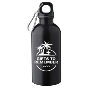 Einwandige Flasche aus recyceltem Edelstahl (400 ml) Sable