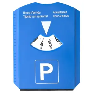 Parkscheibe aus Kunststoff Teddie