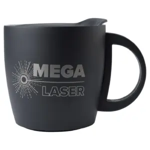 Doppelwandiger Kaffeebecher aus Edelstahl (350 ml) Rania