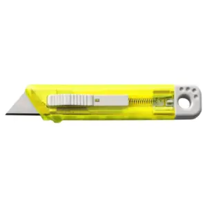 Cutter-Messer mit Federkernautomatik aus Kunststoff Griffin