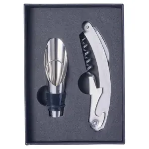 2-teiliges Sommelierset aus Edelstahl Dale