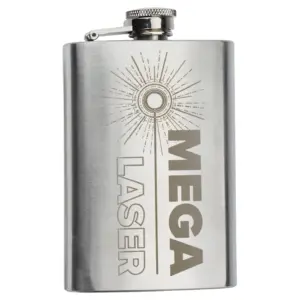 Flachmann aus Stahl (100 ml) Ingrid
