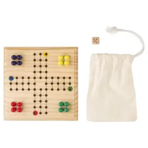 Ludo-Spiel aus Holz Yasir