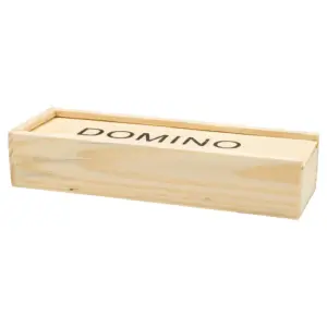 Domino-Spiel in Holzbox Enid