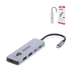 Sitecom CN-5502 5 in 1 USB-C Power Delivery Multiport Adapter