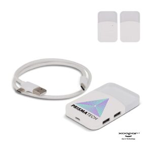 2598 | Xoopar iLo Mini Hub– 4 in 1 Adapter – USB 2.0 Data Transfer - Splitter