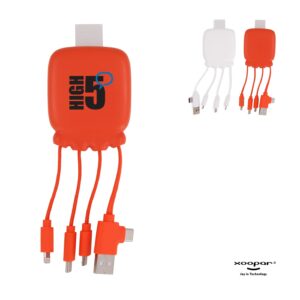 3192 | Xoopar Octopus Gamma 2 Powerbank with Bio Charging cable 3000mAh