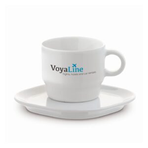 Tasse Viereck Teller Satellite 180ml