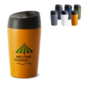 Sagaform Loke Reisebecher Farbe beschichtet 240ml