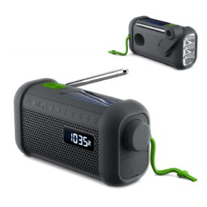 MH-08 | Muse Radio, Bluetooth-Lautsprecher mit Solar- und Öffnungsmechanismen