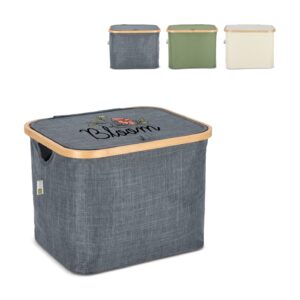 InSideOut faltbarer Korb mit Deckel Sogne 40,5 x 33 x 30cm rPET