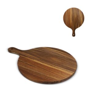 InSideOut Servierplatte aus Holz rund, 31,5cm