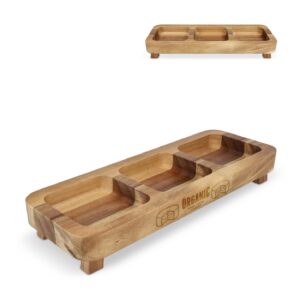 InSideOut Mini-Snacktisch aus Holz, 35cm