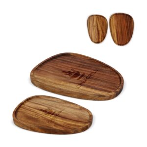 InSideOut 2er-Pack Holztabletts in Bioform