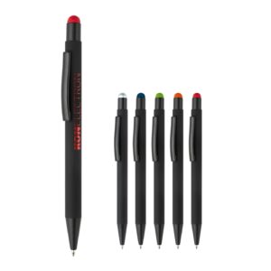 New York schwarz Gummiert Stylus
