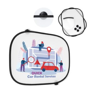 Sonnenblende, 2er-Set mit Etui Sublimation