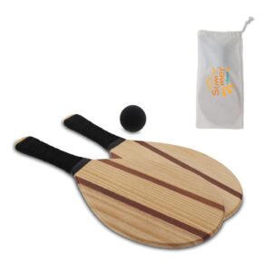 Holz Frescobol Strandset
