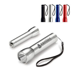 Taschenlampe mit Powerbank 2200mAh