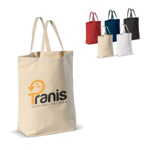 Tragetasche canvas 250g/m2 41x12x43cm