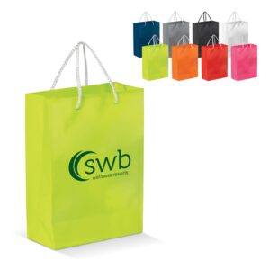 Laminierte Papiertasche, groß