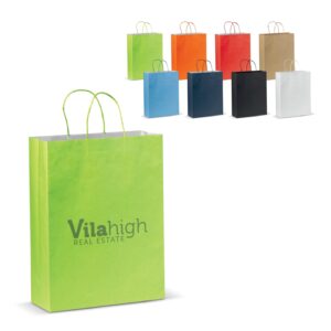 Große Papiertasche im Eco Look 120g/m2