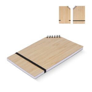 Notizbuch Bamboo Eckband A5