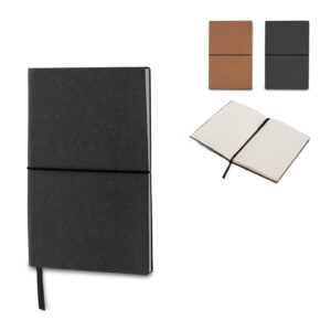 Notizbuch mit Einband aus recycelten Leder Din A5