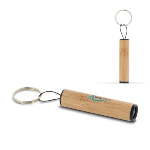 Mini Taschenleuchte Bambus