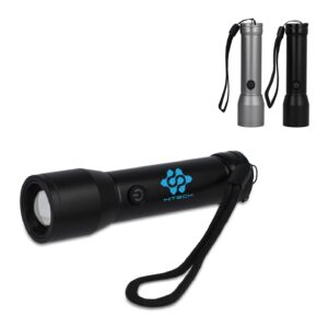 Wiederaufladbare Taschenlampe aus recyceltem Aluminium IPX4