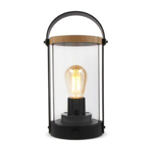 Edison-Bambuslampe