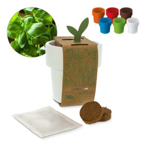 Hot-but-cool Tasse mit Basilikum