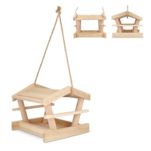 Vogelfutterhaus aus Holz FSC