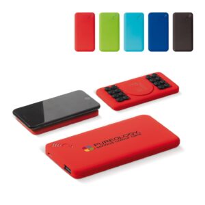 Powerbank Blade, kabellos, 4000mAh, Saugnäpfe