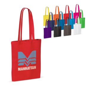 Umhängetasche Baumwolle OEKO-TEX® 140g/m2 38x42cm