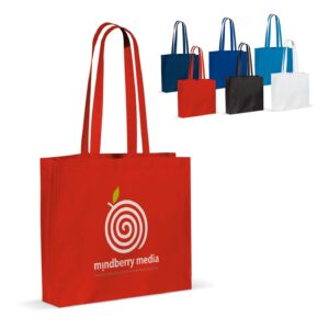 Umhängetasche baumwolle OEKO-TEX® 140g/m2 40x10x35cm